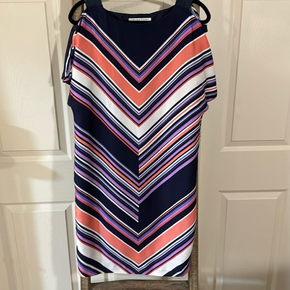 Trina Turk, Golden Glades fully lined dress. Size M